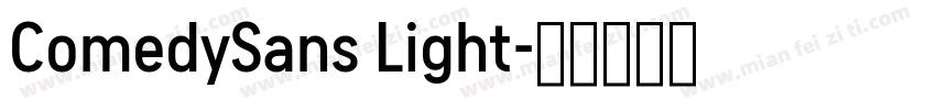ComedySans Light字体转换